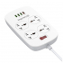 Сетевой фильтр питания ColorWay 4 розетки/4USB White 1.8м (1QC3.0 + 3 AUTO ID) (CW-CHU44QW) - Фото 2