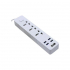 Мережевий фільтр живлення Voltronic TВ-Т08, 3роз, 4*USB White (ТВ-Т08-White) - Фото 1