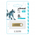 USB флеш накопичувач Wibrand 8GB Puma Gold USB 2.0 (WI2.0/PU8U1G) - Фото 2