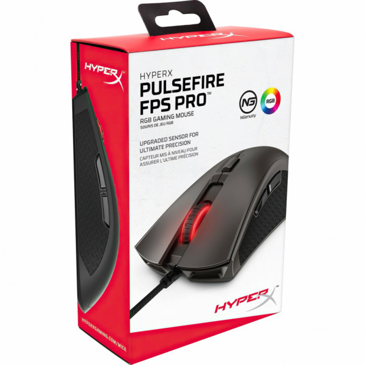 Мишка HyperX Pulsefire FPS Pro RGB USB Black (4P4F7AA) - Фото 6