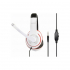 Навушники Gembird MHS-03 White/Red/Black (MHS-03-WTRDBK) - Фото 2