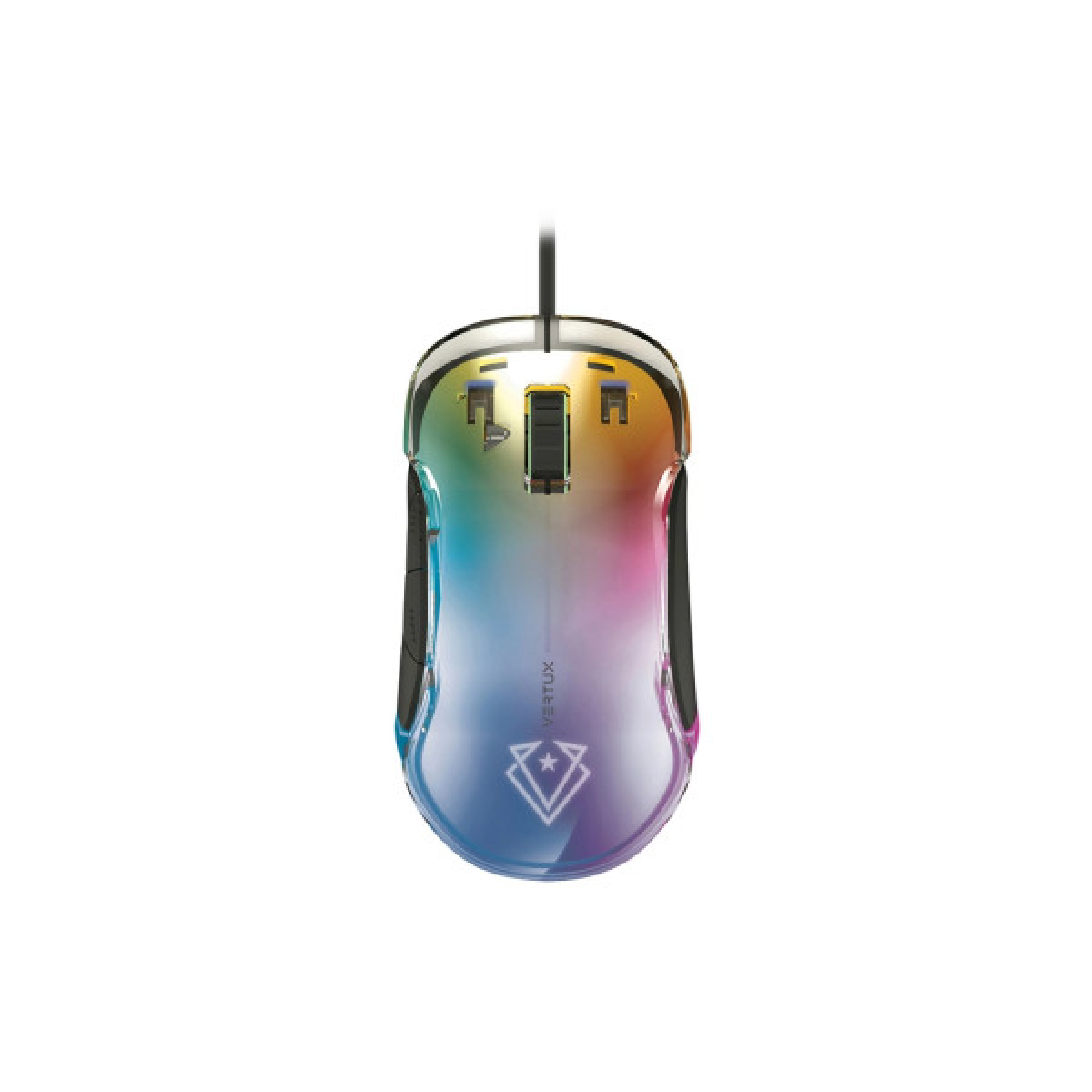Мишка Vertux Phoenix USB Black (phoenix.black) - Фото 1