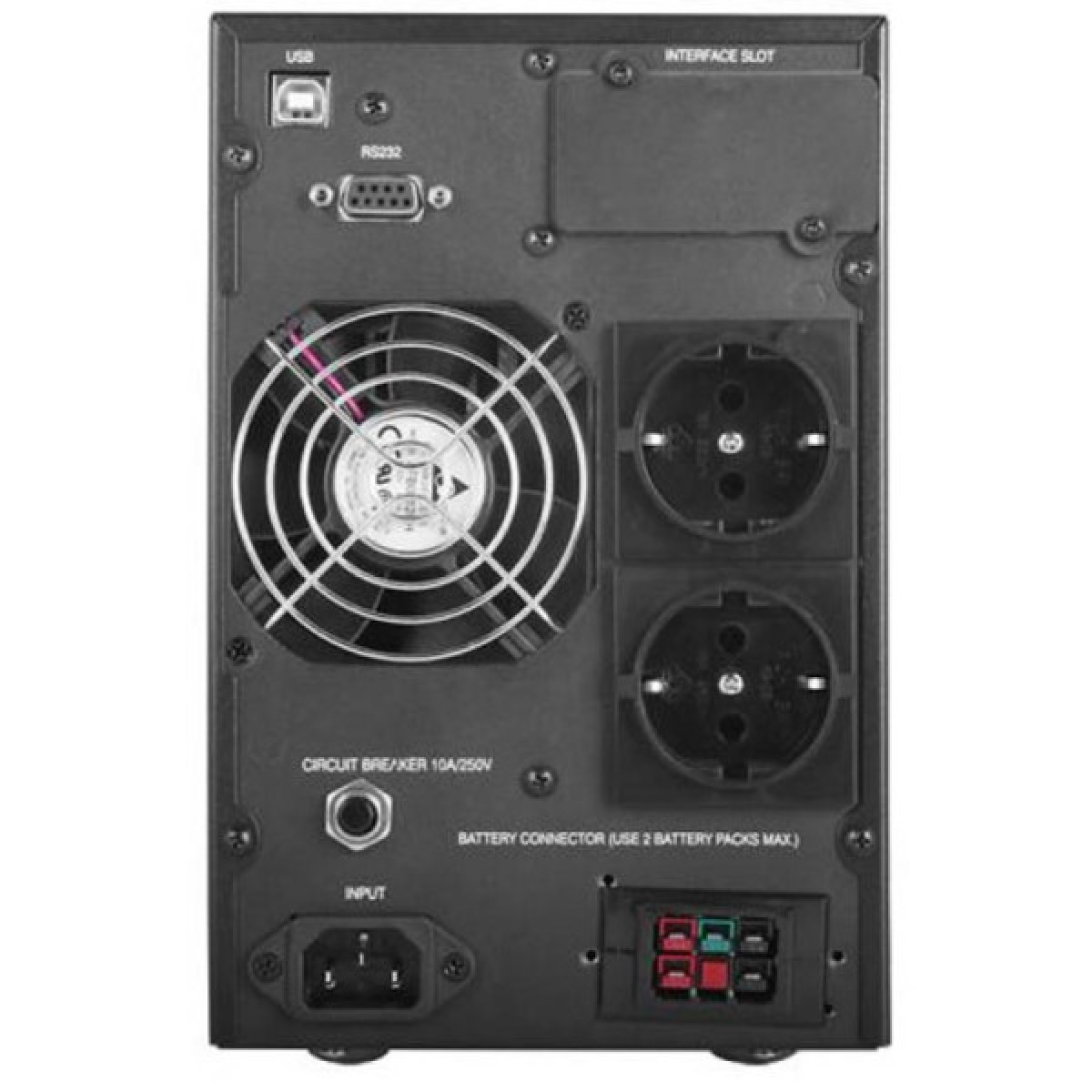Пристрій безперебійного живлення Powercom MAC-1K Schuko (MAC1000) - Фото 2