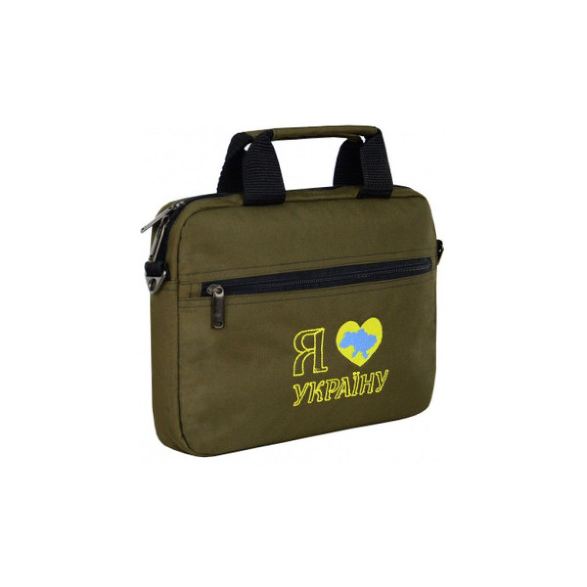 Сумка для ноутбука Porto 12'' PN12 LoveUkraine Gray (PN12GY_LoveUkr) - Фото 2
