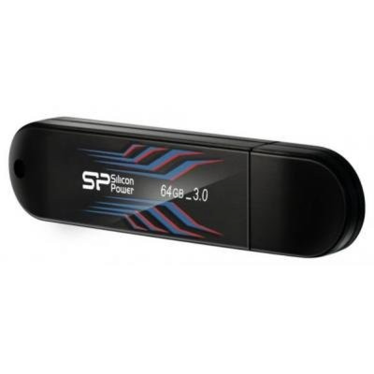 USB флеш накопитель Silicon Power 64Gb BLAZE B10 USB3.0 (SP064GBUF3B10V1B) - Фото 1