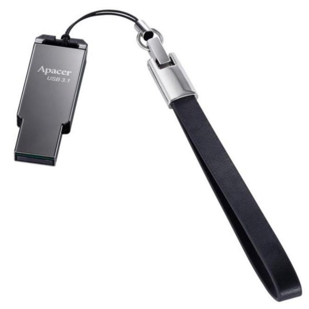 USB флеш накопичувач Apacer 32GB AH360 Ashy USB 3.1 Gen1 (AP32GAH360A-1) - Фото 3