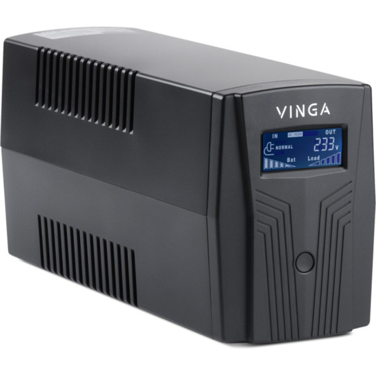 Пристрій безперебійного живлення Vinga LCD 800VA plastic case with USB (VPC-800PU) - Фото 2