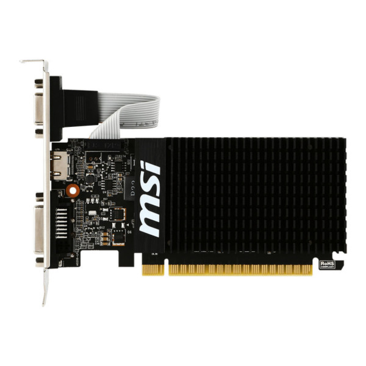 Відеокарта GeForce GT710 2048Mb MSI (GT 710 2GD3H LP) - Фото 2