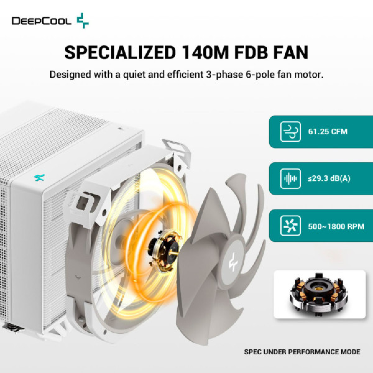 Кулер для процессора Deepcool Assassin 4S White (R-ASN4S-WHGPMN-G) - Фото 11