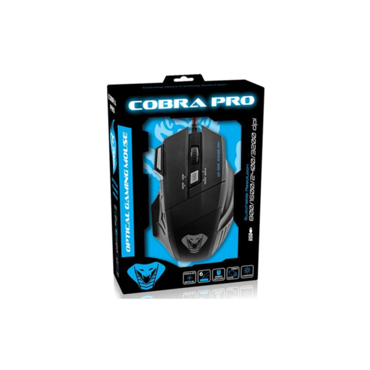 Мишка Media-Tech Cobra Pro USB Black (MT1115) - Фото 6