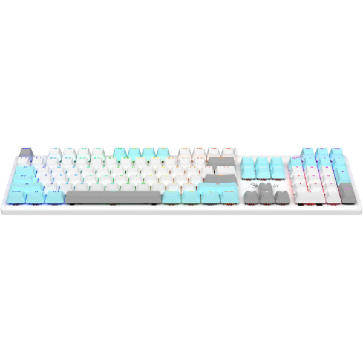 Клавіатура A4Tech Bloody S510R RGB BLMS Switch Red USB Icy White (Bloody S510R Icy White) - Фото 3