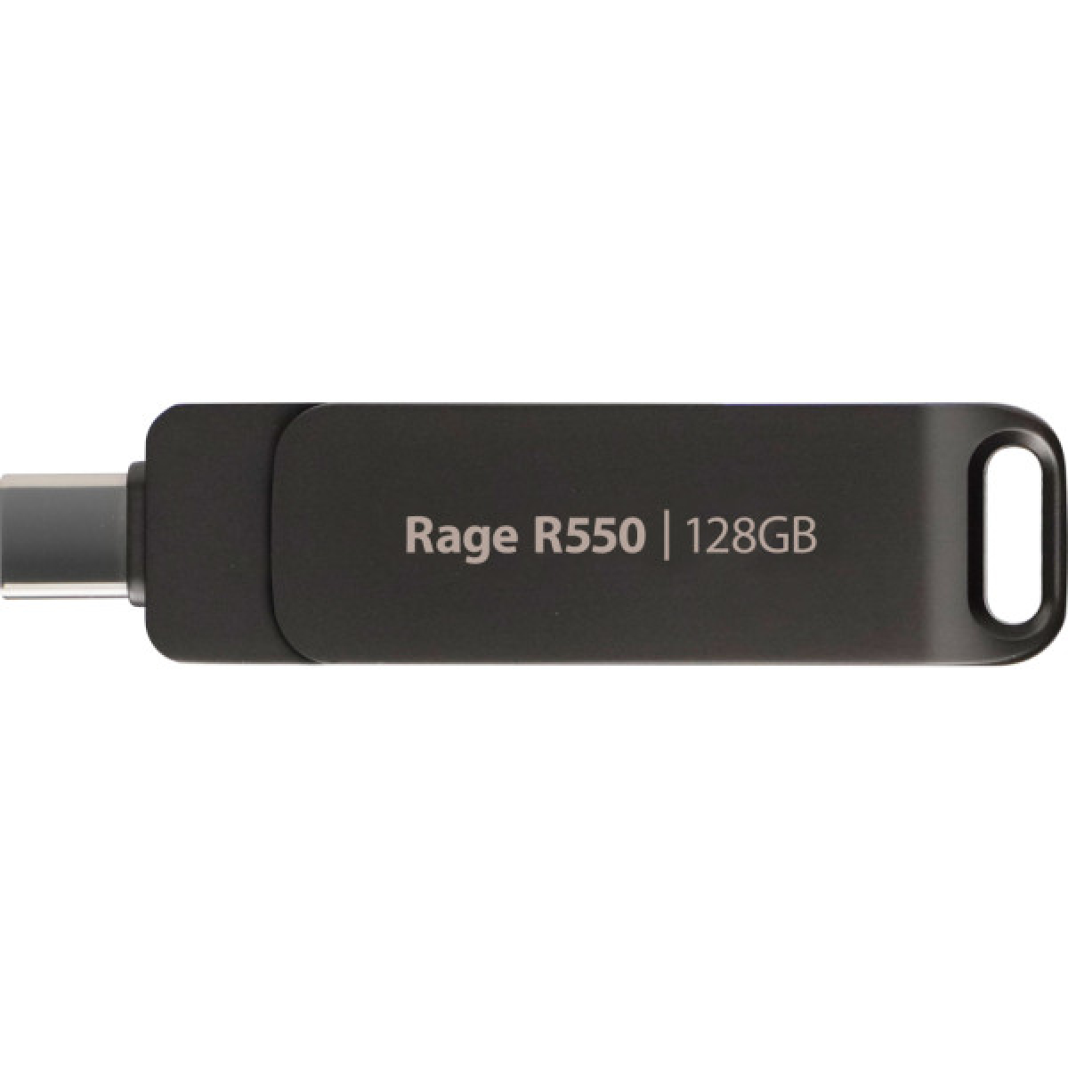 USB флеш накопичувач Patriot 128GB Rage R550 Matte Black USB 3.2/Type-C (PE128GR550DSAD) - Фото 1