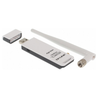 Wi-Fi адаптер TP-LINK TL-WN722N White, до 150 Мбит/с,802.11n, WPS, USB 2.0
