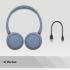 Навушники Sony WH-CH520 Wireless Blue (WHCH520L.CE7) - Фото 6