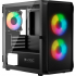 Корпус Logic concept PORTOS MESH+GLASS ARGB fans 3x120mm BLACK (AM-PORTOS-10-0000000-0002) - Фото 1