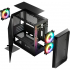 Корпус Logic concept PORTOS MESH+GLASS ARGB fans 3x120mm BLACK (AM-PORTOS-10-0000000-0002) - Фото 11