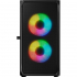 Корпус Logic concept PORTOS MESH+GLASS ARGB fans 3x120mm BLACK (AM-PORTOS-10-0000000-0002) - Фото 3