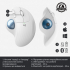 Мишка Logitech Ergo M575 Wireless Trackball Off-white (910-005870) - Фото 6