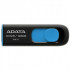 USB флеш накопитель ADATA 128GB UV128 Black/Blue USB 3.1 (AUV128-128G-RBE) - Фото 1