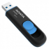 USB флеш накопитель ADATA 128GB UV128 Black/Blue USB 3.1 (AUV128-128G-RBE) - Фото 4