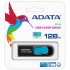 USB флеш накопитель ADATA 128GB UV128 Black/Blue USB 3.1 (AUV128-128G-RBE) - Фото 8