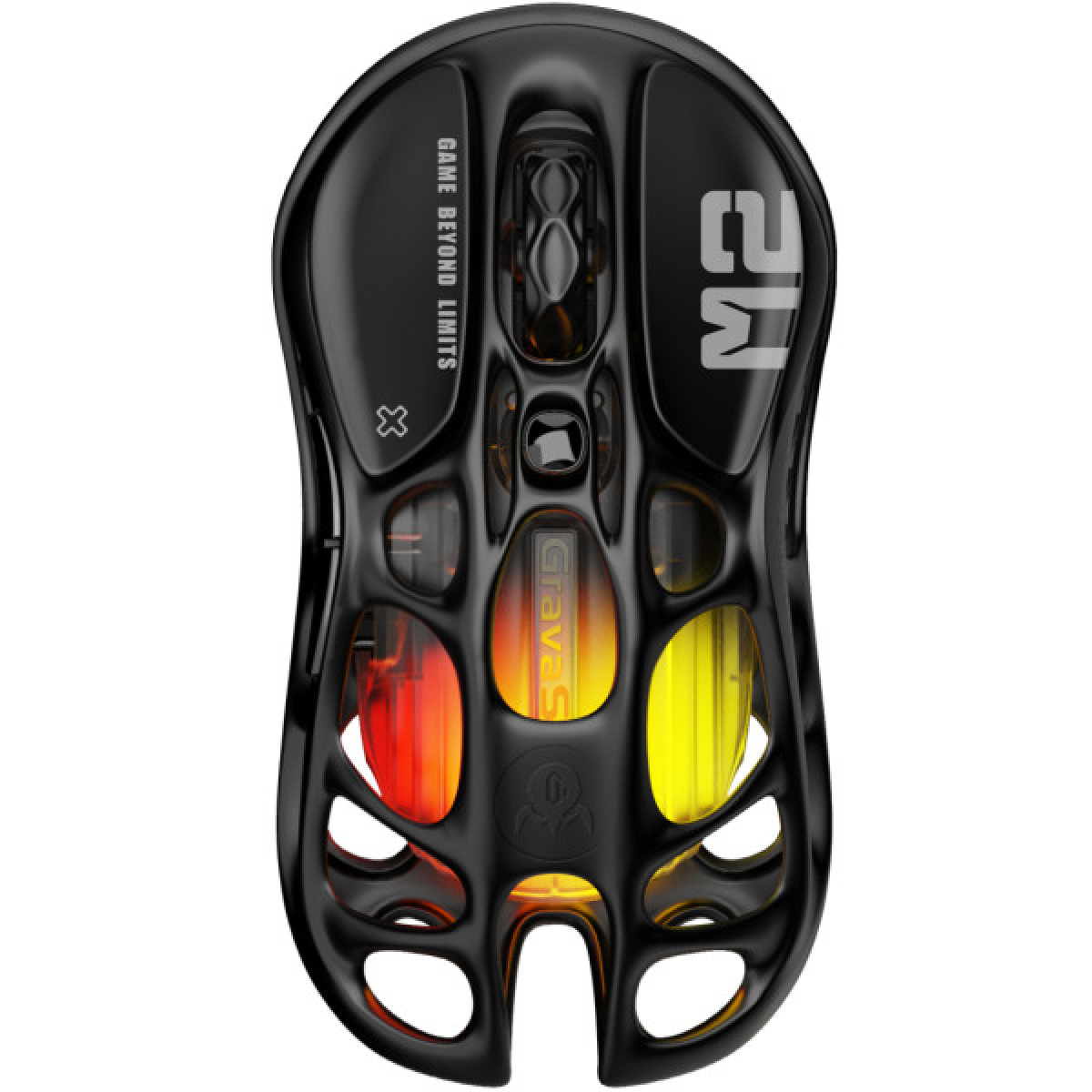 Мишка GravaStar Mercury M2 BT/WL/USB-A RGB Black (GRAVASTARM2_BLK) - Фото 1