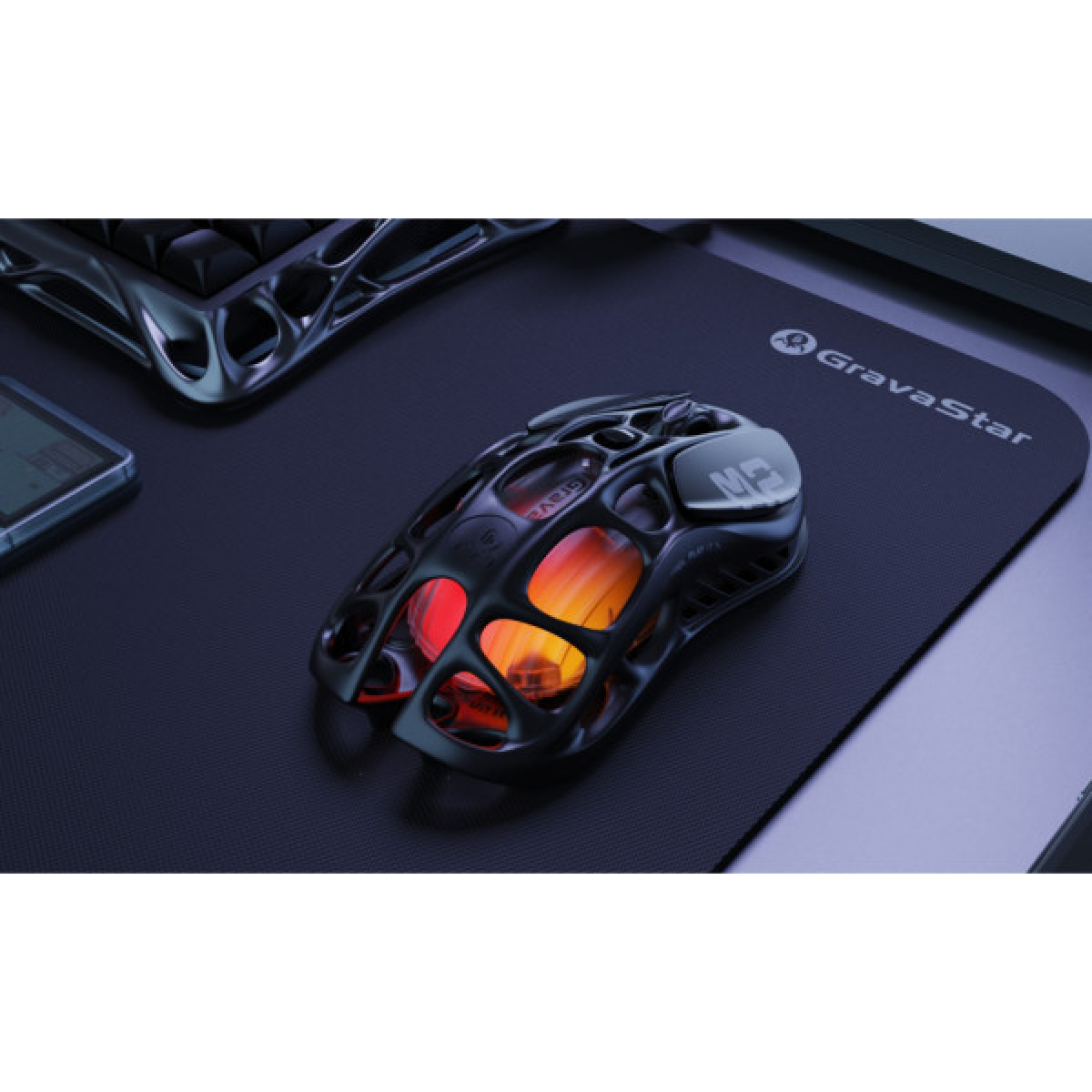 Мишка GravaStar Mercury M2 BT/WL/USB-A RGB Black (GRAVASTARM2_BLK) - Фото 4