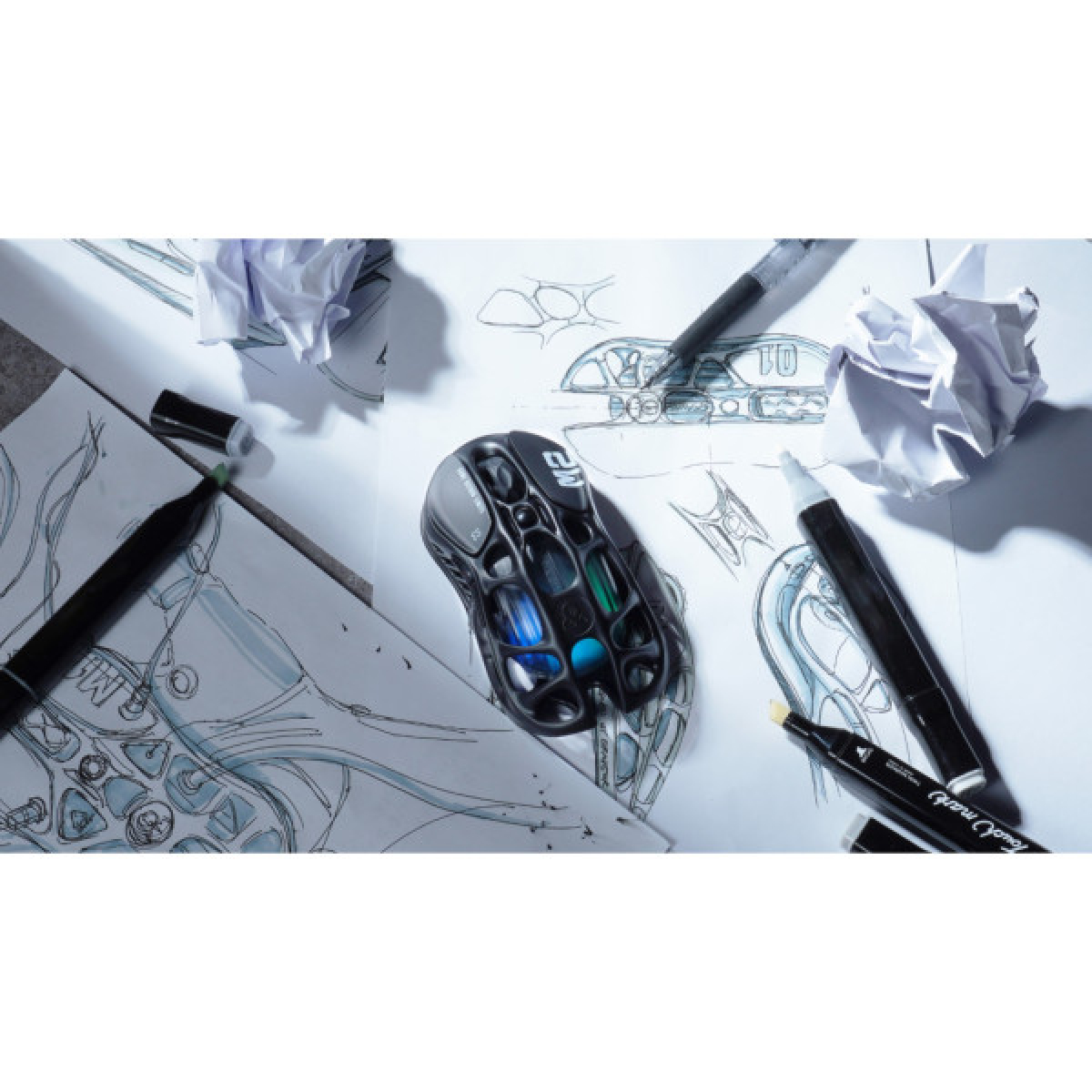 Мишка GravaStar Mercury M2 BT/WL/USB-A RGB Black (GRAVASTARM2_BLK) - Фото 9