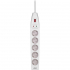 Мережевий фільтр живлення 2E 5XSchuko, 3G*1.5мм, 2м, white (2E-SP515M2WH) - Фото 2