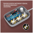 Сетевой фильтр питания ColorWay CW-CHE34PDW 3 розетки/4USB (CW-CHE34PDW) - Фото 9