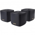 Маршрутизатор ASUS ZenWiFi XD4 3PK black AX1800 1xGE LAN 1x1GE WAN WPA3 OFDMA M (XD4-3PK-BLACK) - Фото 1