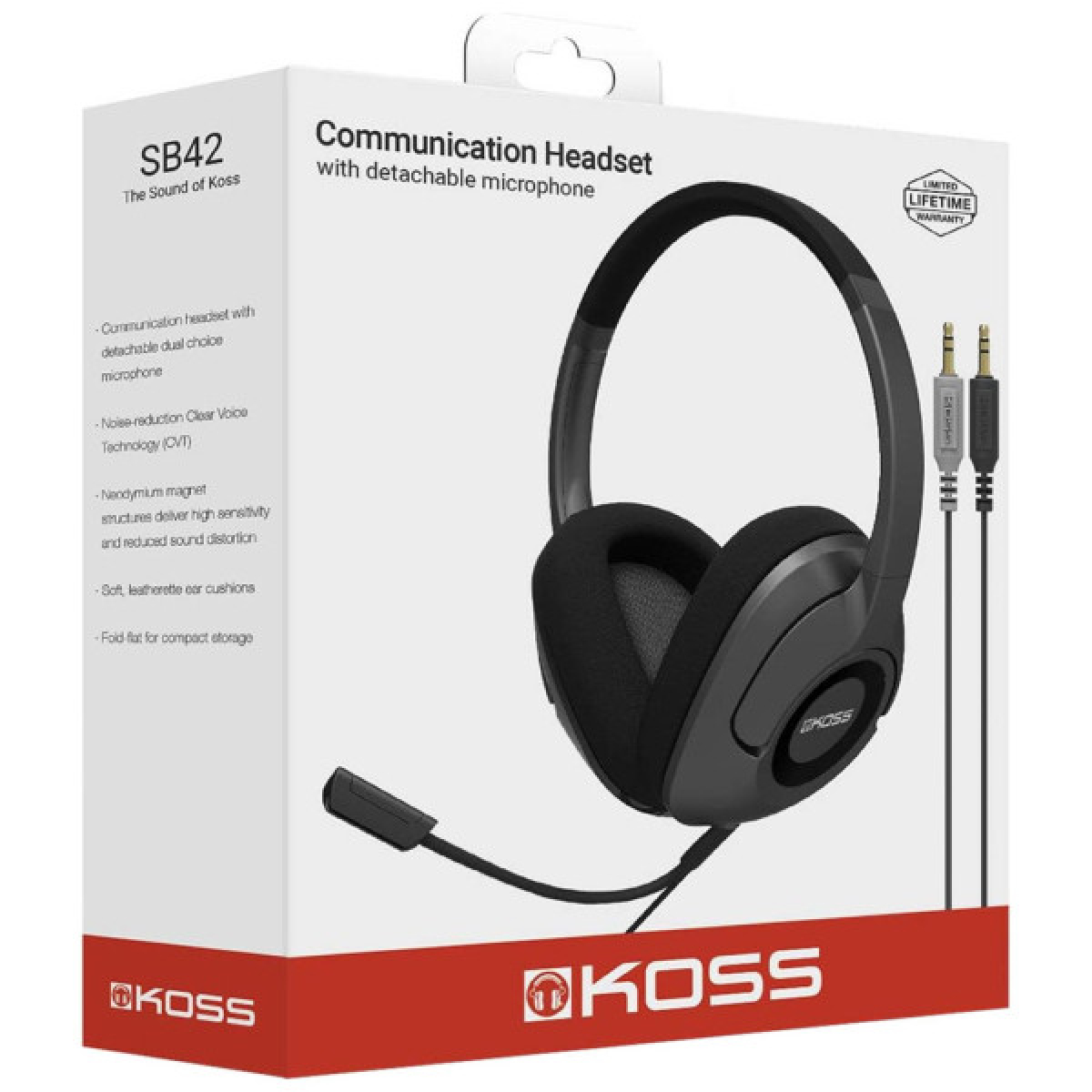 Навушники Koss SB42 Over-Ear 2*3.5 mm (193566.101) - Фото 3