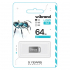 USB флеш накопитель Wibrand 64GB Ant Silver USB 3.2 Gen 1 (USB 3.0) (WI3.2/AN64M4S) - Фото 2
