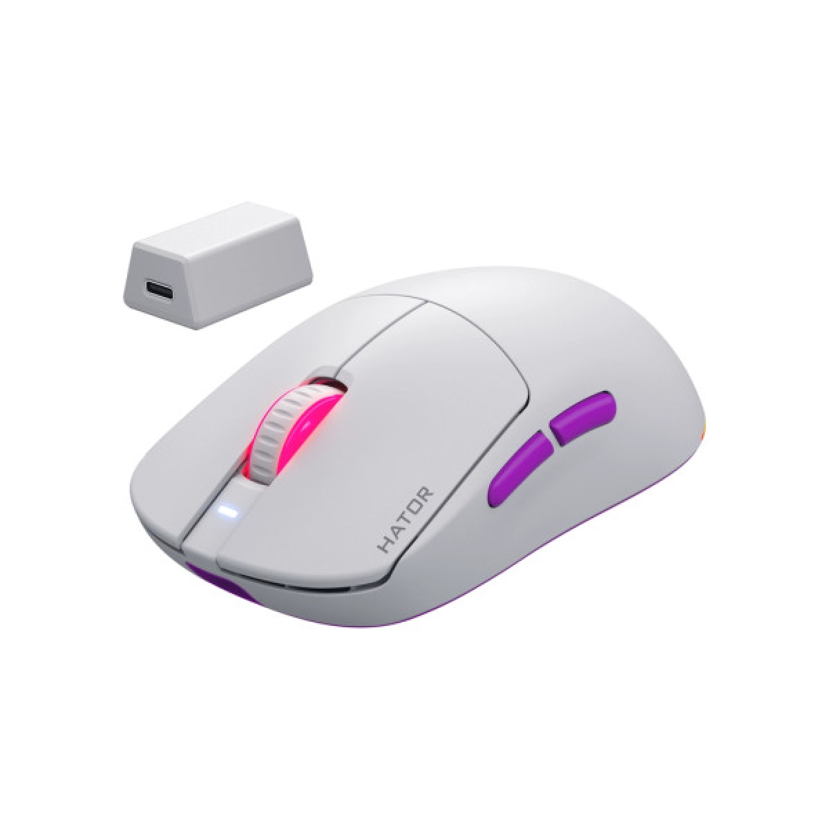 Мишка Hator Quasar 3 Ultra 8K Wireless White (HTM771) - Фото 3