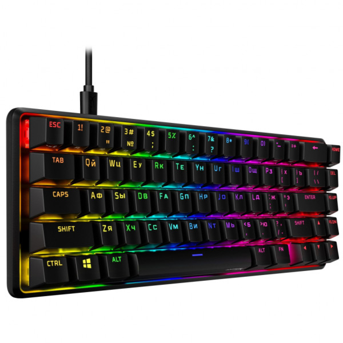 Клавіатура HyperX Alloy Origins 65 HX Red (4P5D6AX) - Фото 2