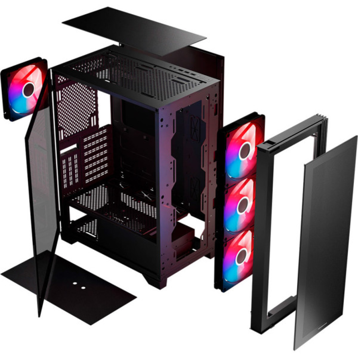 Корпус Modecom MISTRAL ARGB FLOW (AT-MISTRAL-MG-10-00ARGB-0) - Фото 11