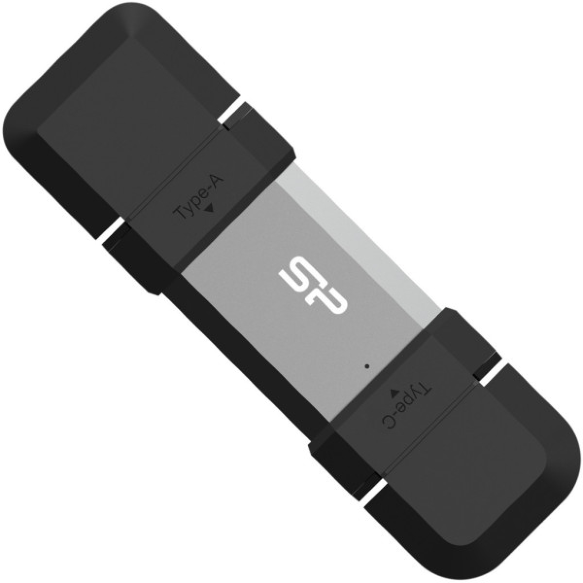 USB флеш накопичувач Silicon Power USB 256G SILICON POWER usb3.2+TypeC Mobile C51 (SP256GBUC3C51V1S) - Фото 1