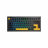Клавіатура Aula F75 Gasket Greywood V3 switch Hot-Swap PBT Wireless/Bluetooth/USB Black (6948391208626) - Фото 1
