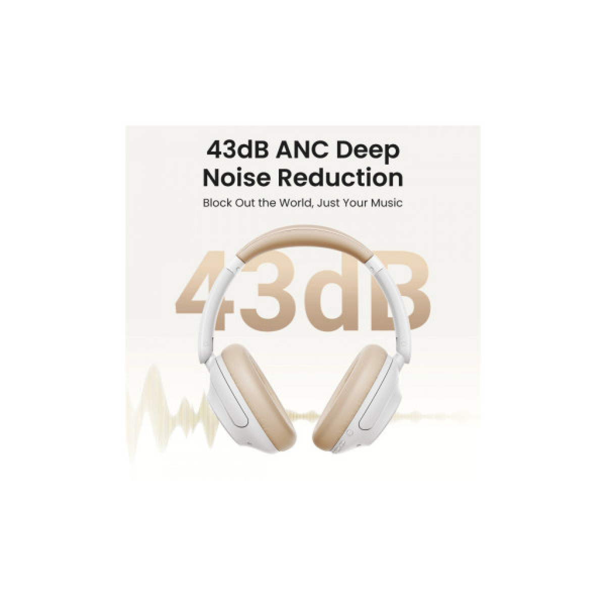 Наушники Ugreen HP202 HiTune Max5 Hybrid ANC White (15809) - Фото 3