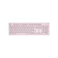 Клавіатура Canyon HKB-W01 Silent Wireless UA Beige (CNS-HKBW01BG)