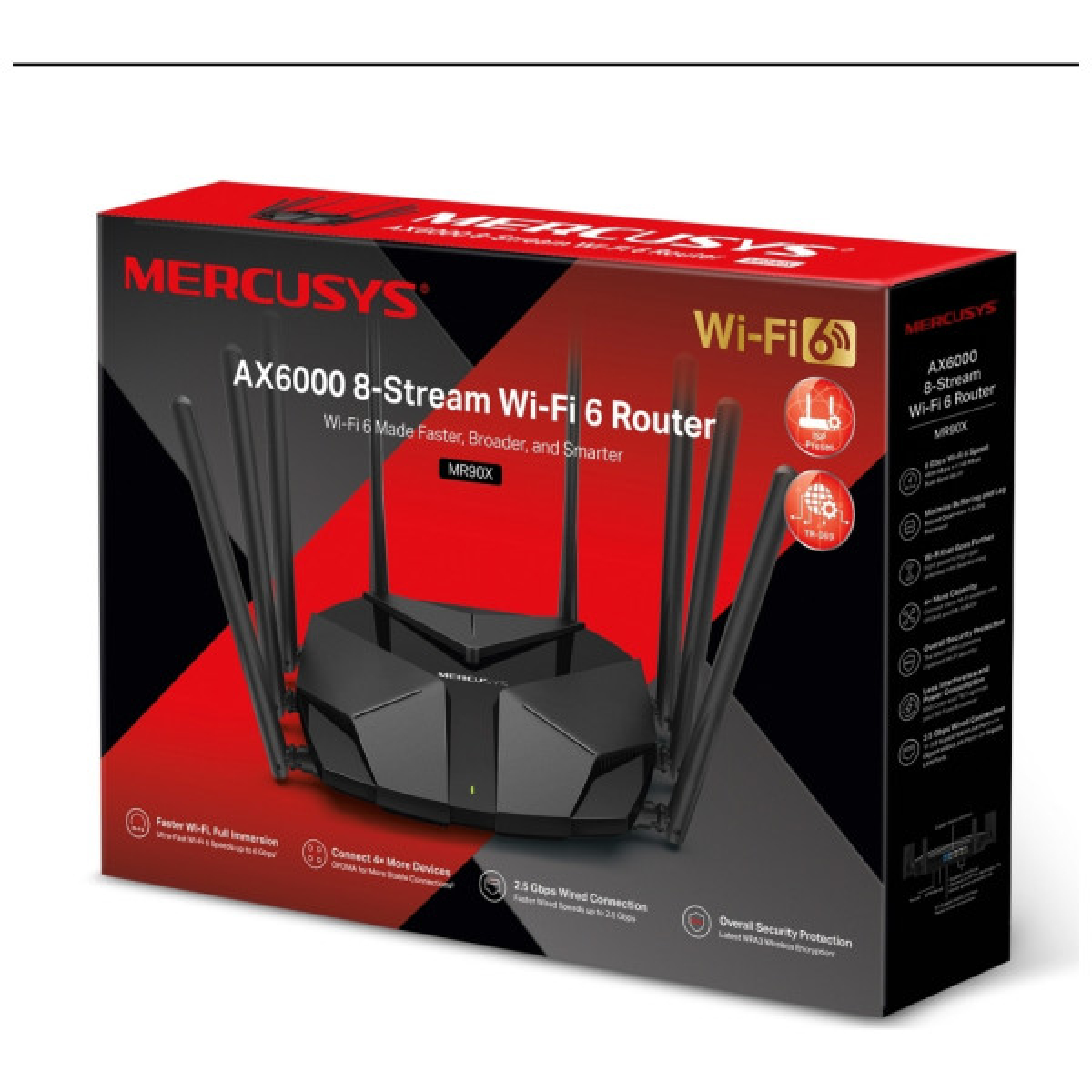 Маршрутизатор Mercusys MR90X - Фото 3