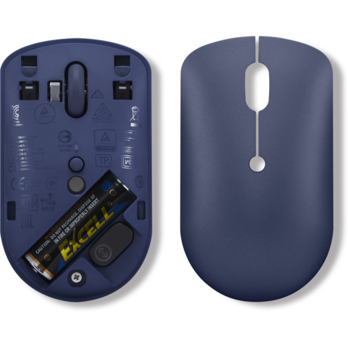 Мишка Lenovo 540 USB-C Wireless Abyss Blue (GY51D20871) - Фото 6