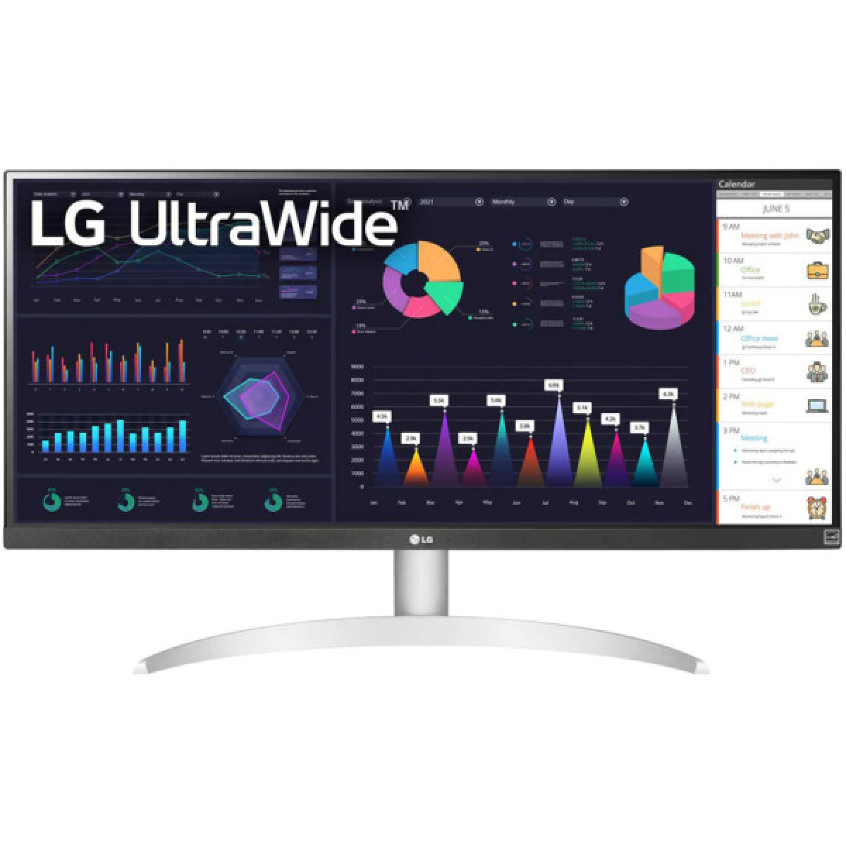 Монітор LG 29WQ600-W - Фото 1