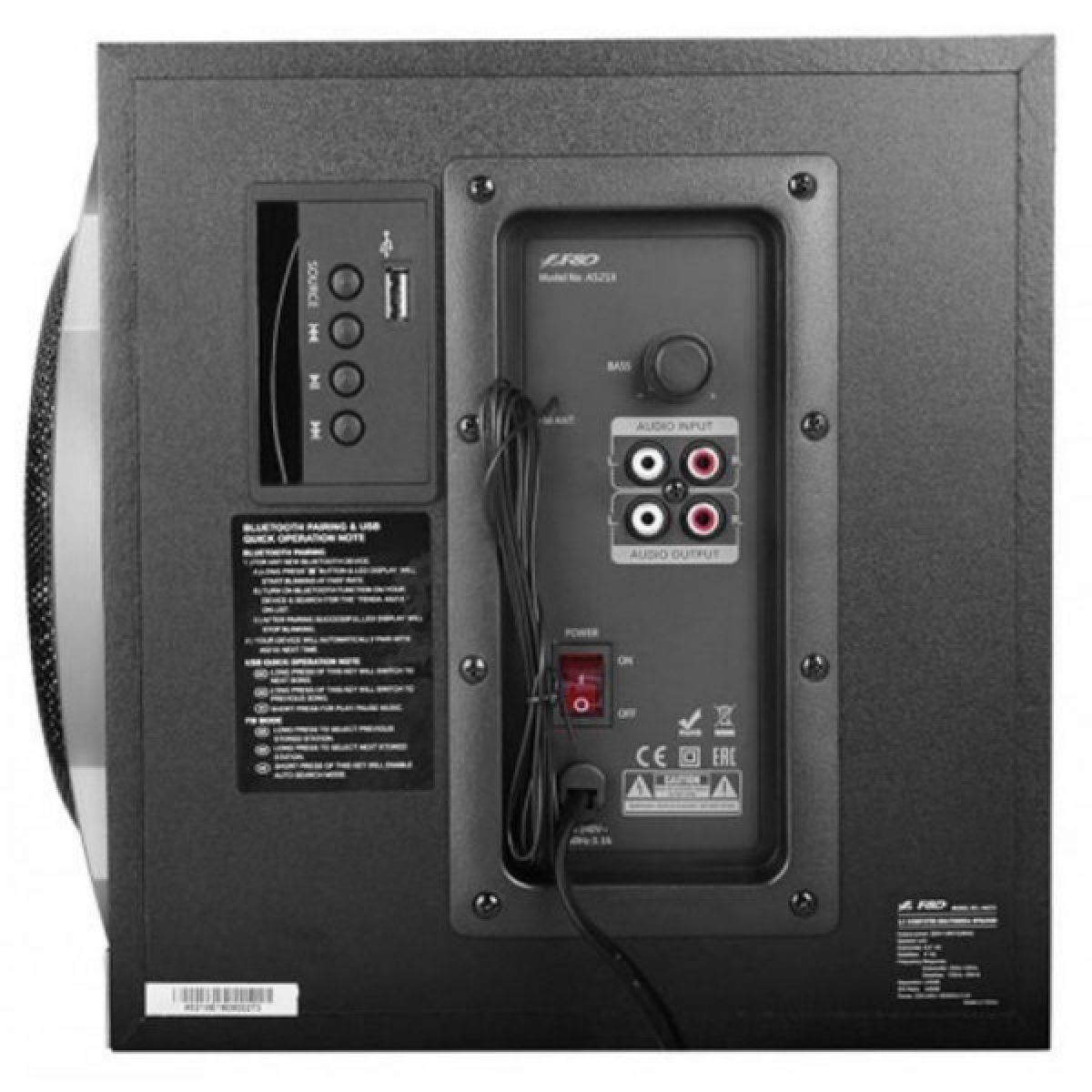 Акустическая система F&D A-521X black - Фото 2