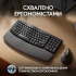 Клавіатура Logitech Wave Keys Bluetooth/Wireless Black (920-012304) - Фото 5
