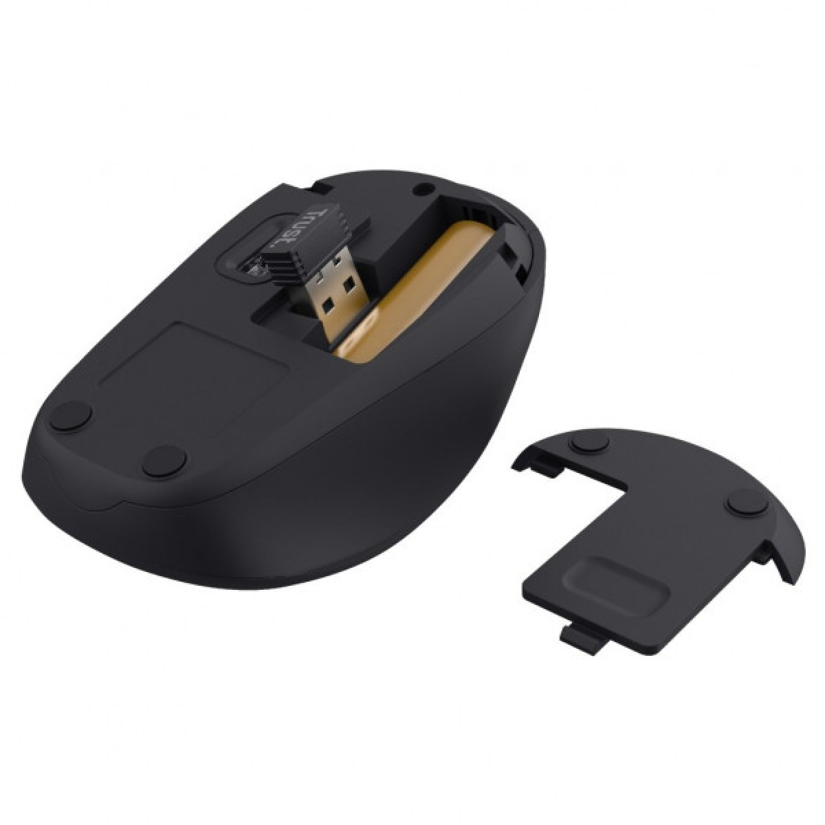Мишка Trust Yvi+ Silent Eco Wireless Blue (24551) - Фото 4