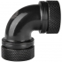 Фитинг для СЖО ThermalTake Pacific G1/4 PETG Tube 90-Degree Dual Compression 16mm OD - (CL-W099-CA00BL-A) - Фото 1