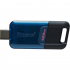 USB флеш накопичувач Kingston DataTraveler 80 M Blue/Black (DT80M/128GB) - Фото 3