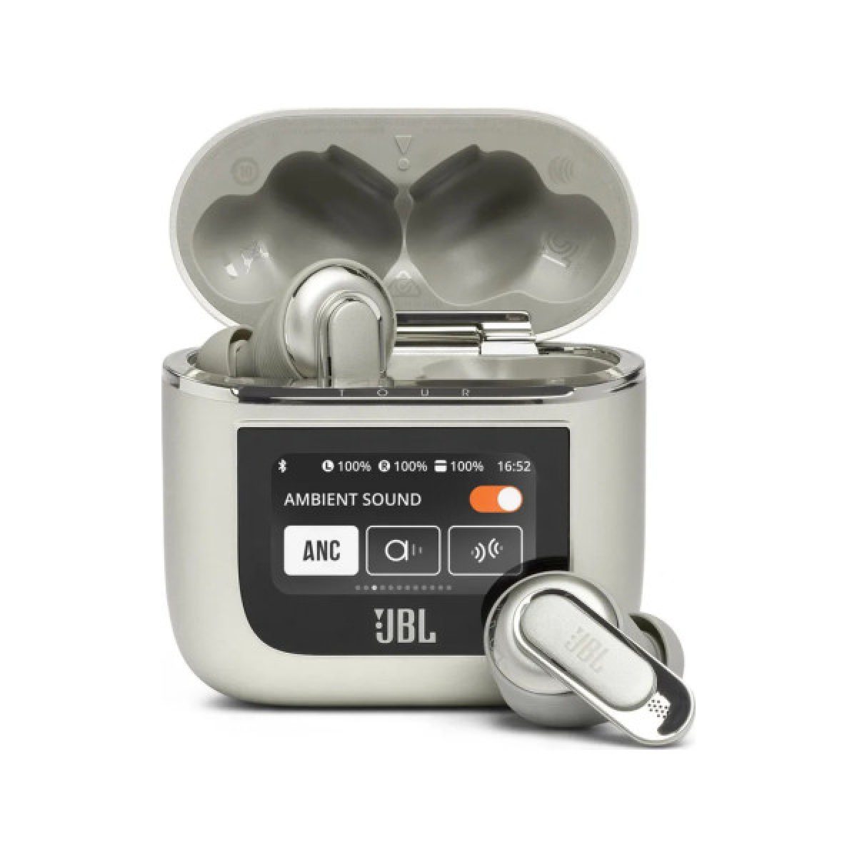 Навушники JBL Tour Pro 2 TWS Champagne (JBLTOURPRO2CPG) - Фото 1