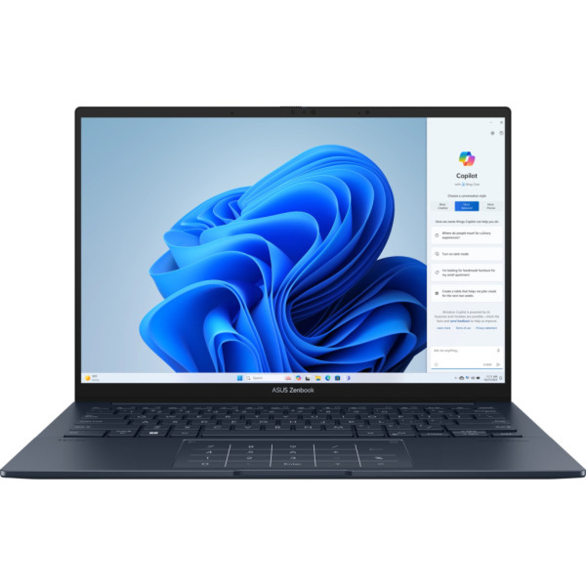 Ноутбук ASUS Zenbook 14 OLED UX3405MA-QD055W (90NB11R1-M002E0) - Фото 1